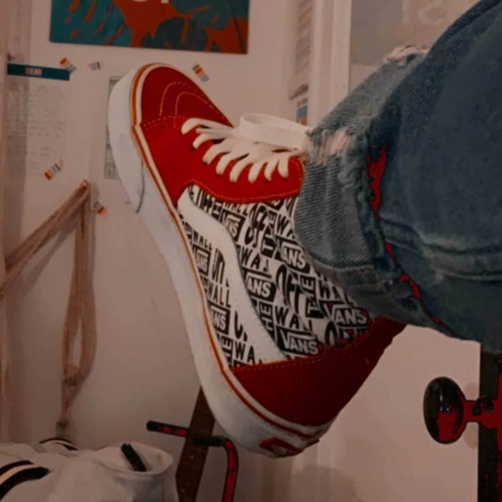 Vans Hi-Top. Customized